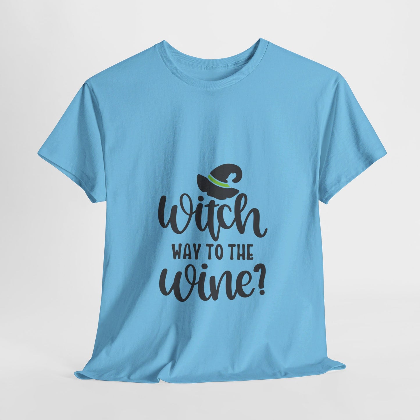 Witch way to the wine-T-Shirt