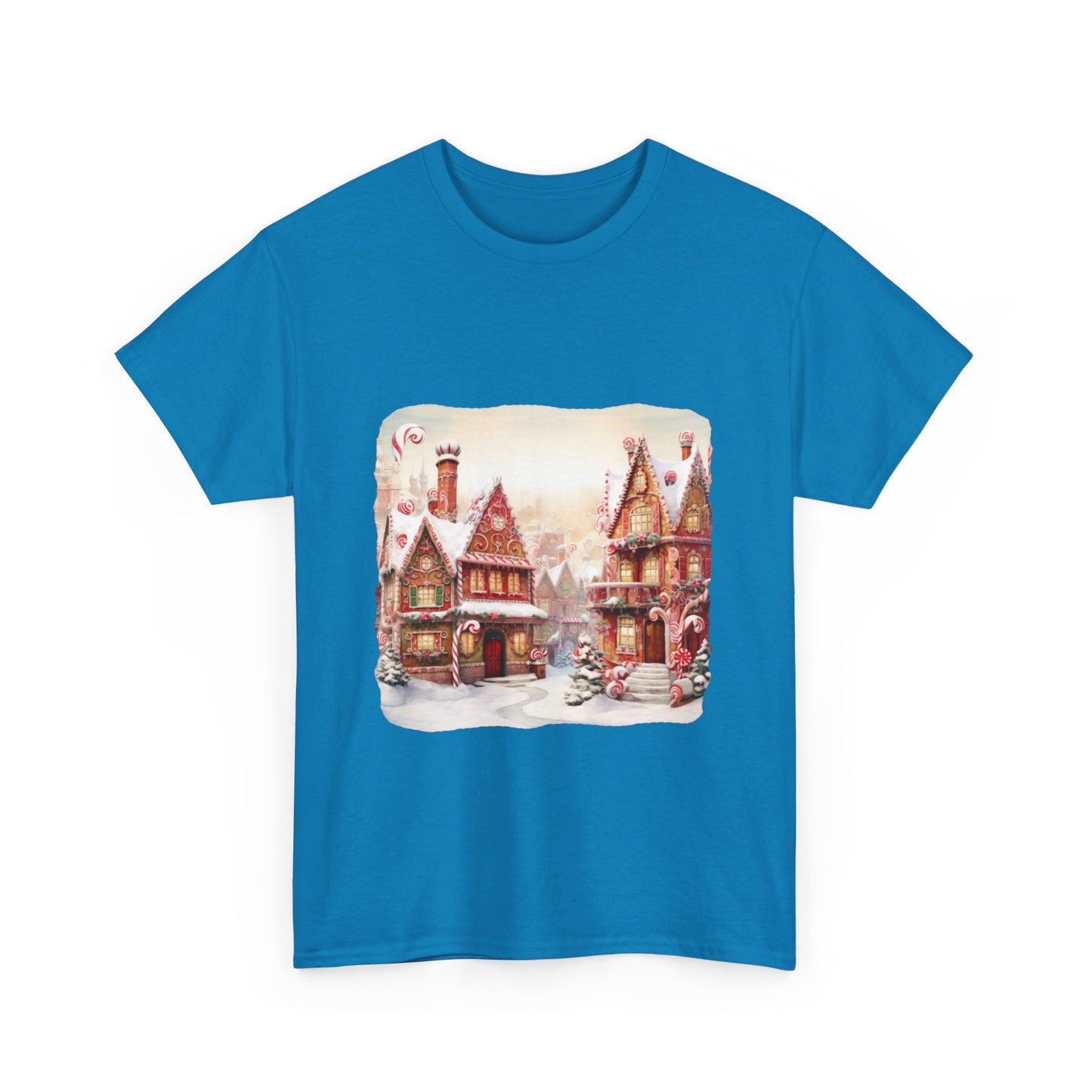 Snowy Christmas Village 11- T-Shirt