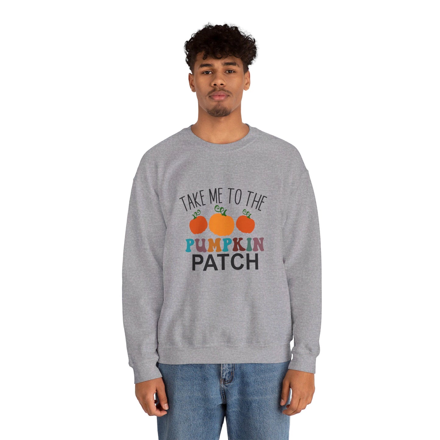 Take Me To The Pumpkin Patch - Crewneck Sweatshirt