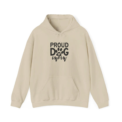 Proud Dog Mom, Pawsome Love Forever - Hooded Sweatshirt