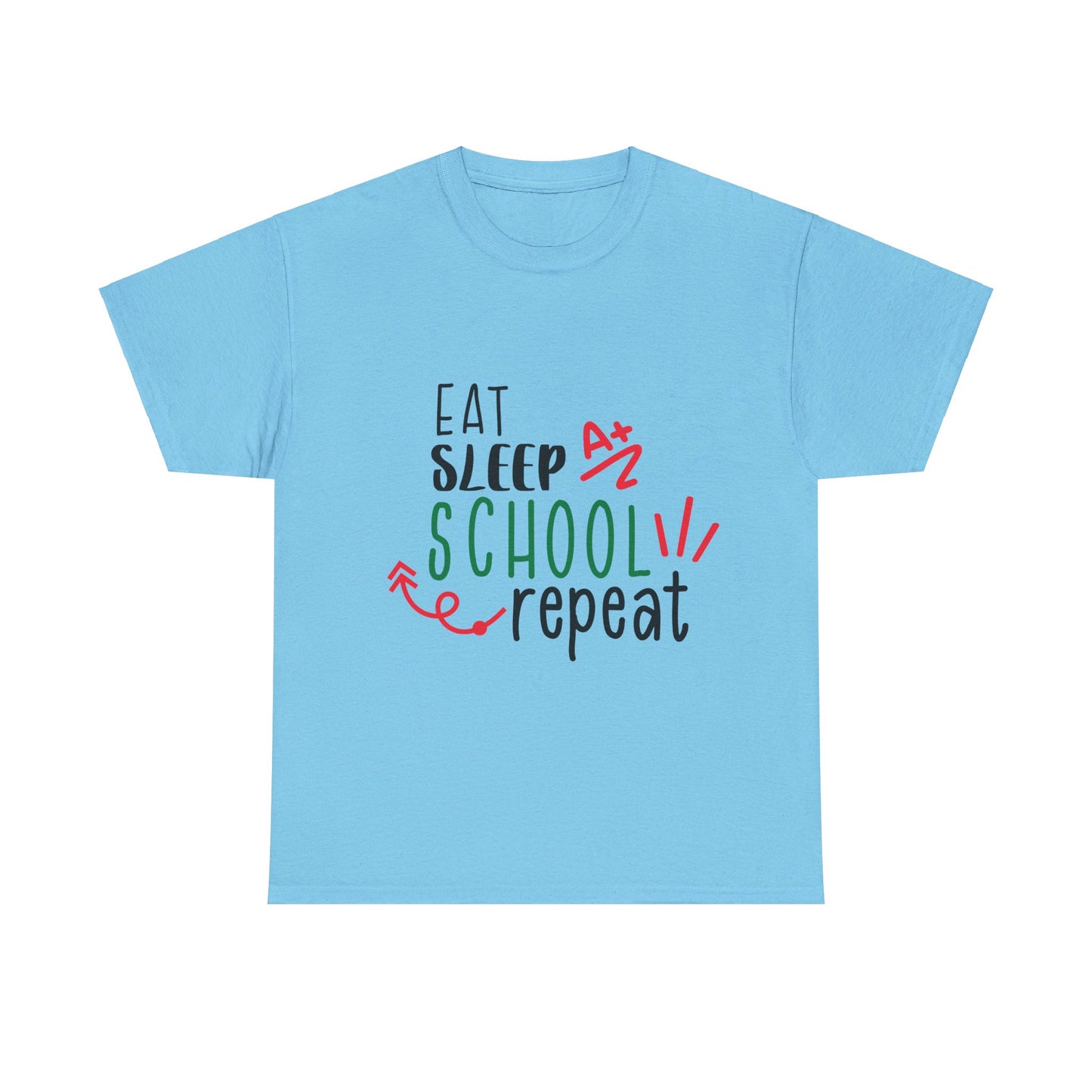 Eat Sleep School Repeat T-Shirt