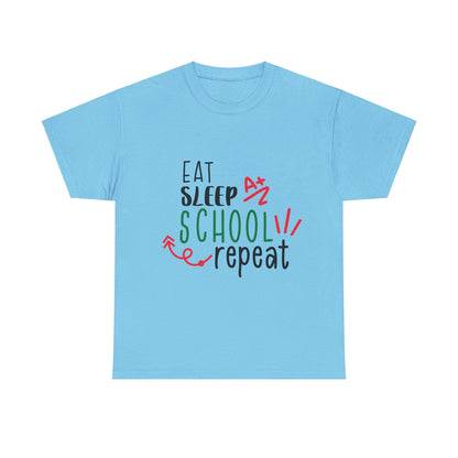 Eat Sleep School Repeat T-Shirt