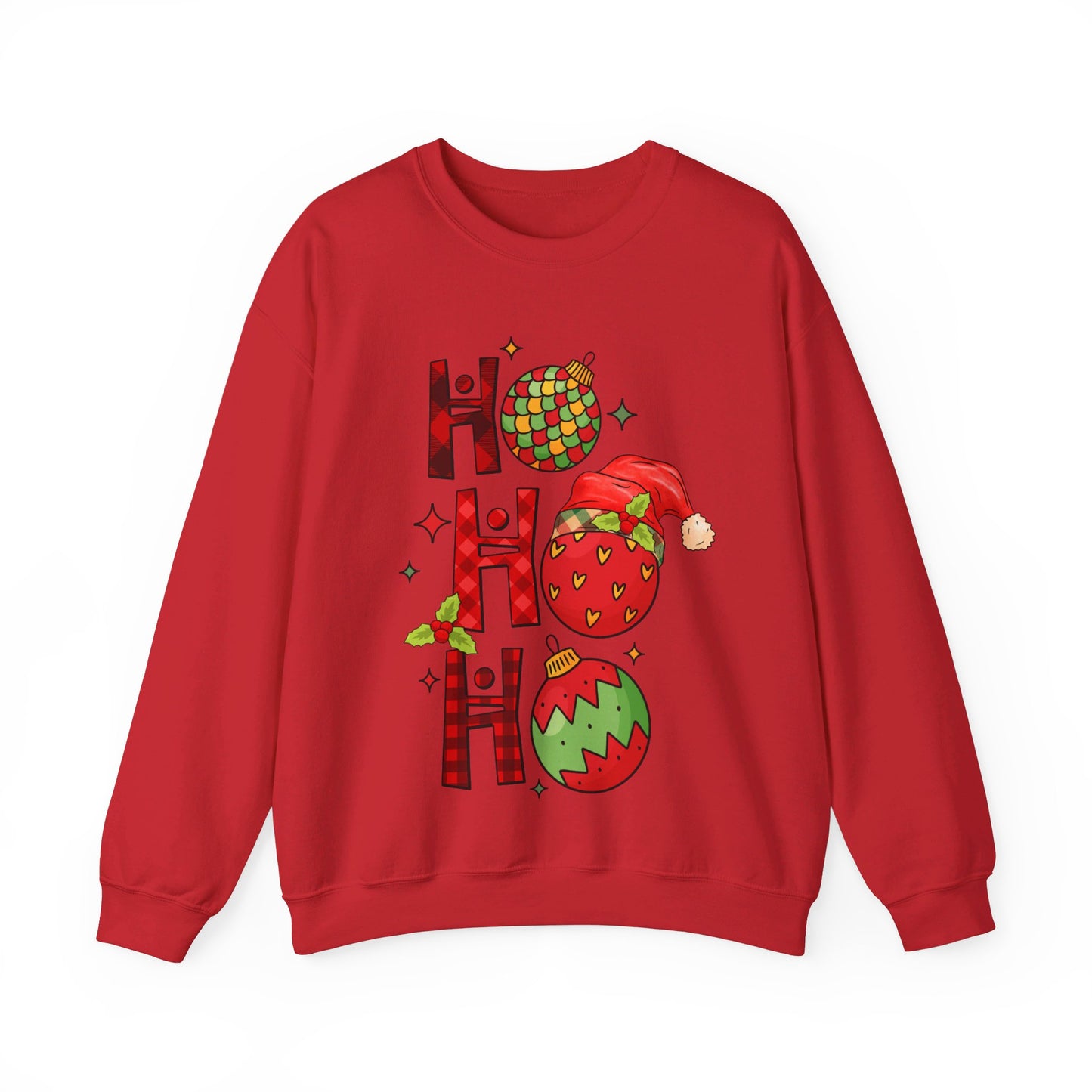 Ho Ho Ho - Christmas Light - Crewneck Sweatshirt