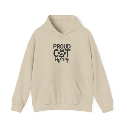 Proud Cat Mom Feline Love Forever - Hooded Sweatshirt