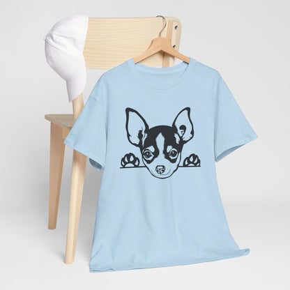 Peeking Chihuahua, Pure Cuteness - T-Shirt