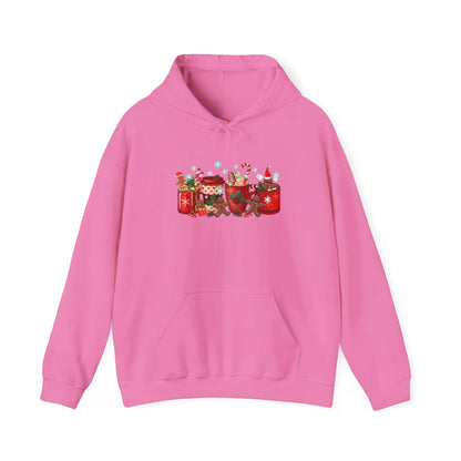 Christmas Cocoa & Gingerbread Delight - Hooded Sweatshirt