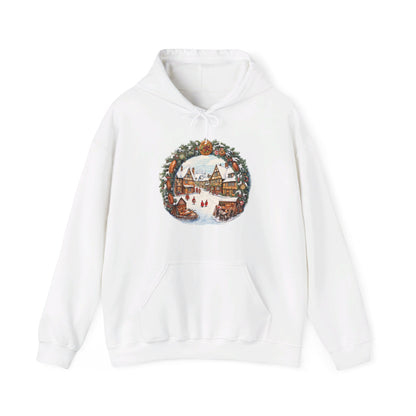 Village Yuletide Joy - Hooded Sweatshirt