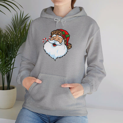 Festive Santa Claus - Hooded Sweatshirt