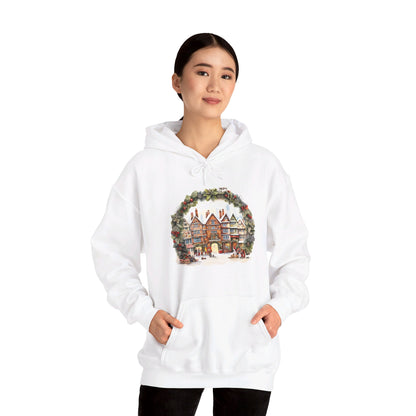 Daytime Village Magic- Hooded Sweatshirt