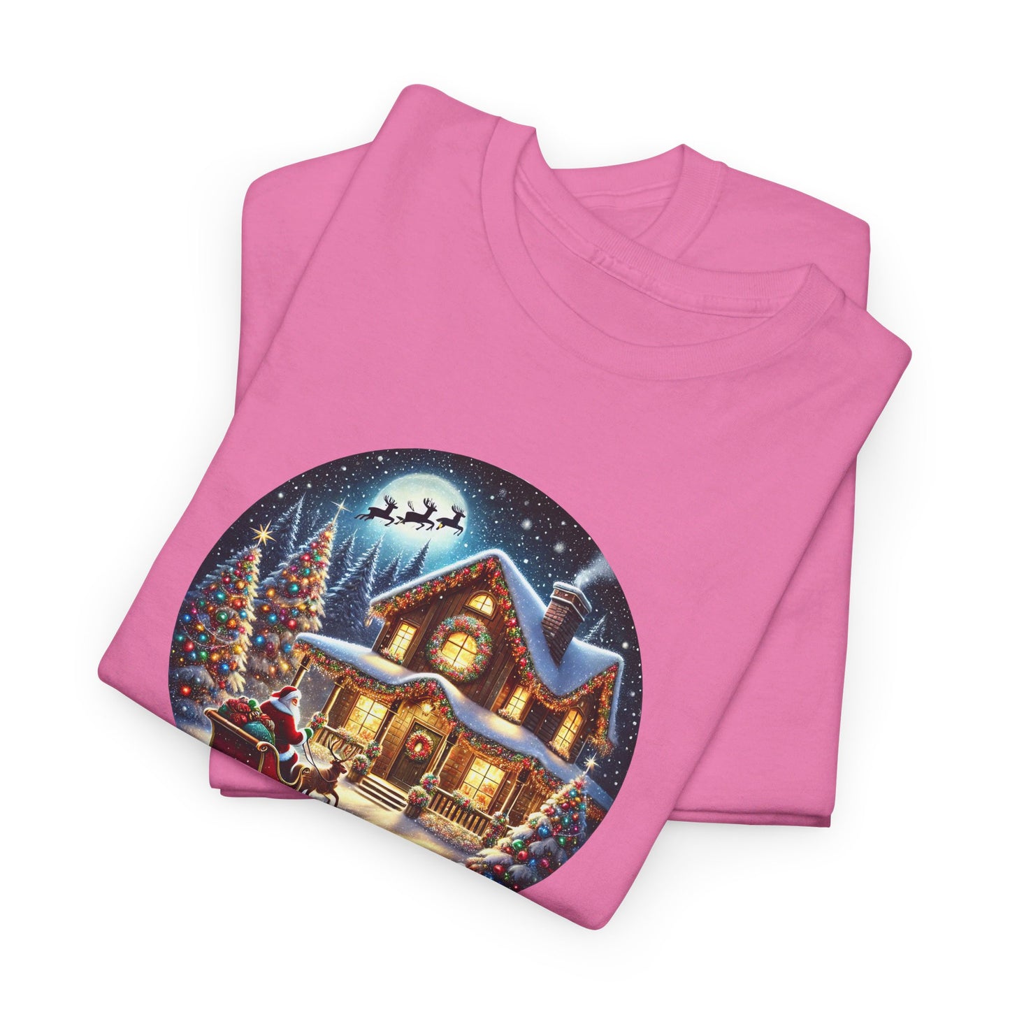 Santa's Joyful Ride - T-Shirt