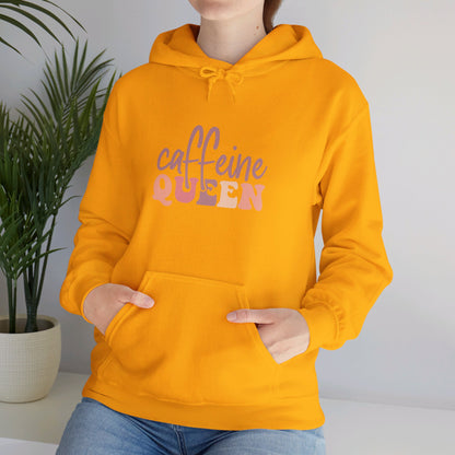 Caffeine Queen, Ruler of Mornings - Hooded Sweatshirt