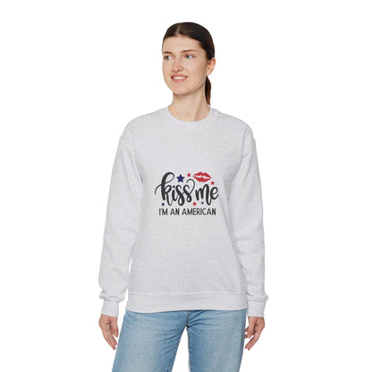 Kiss Me I'm An American - Sweatshirt