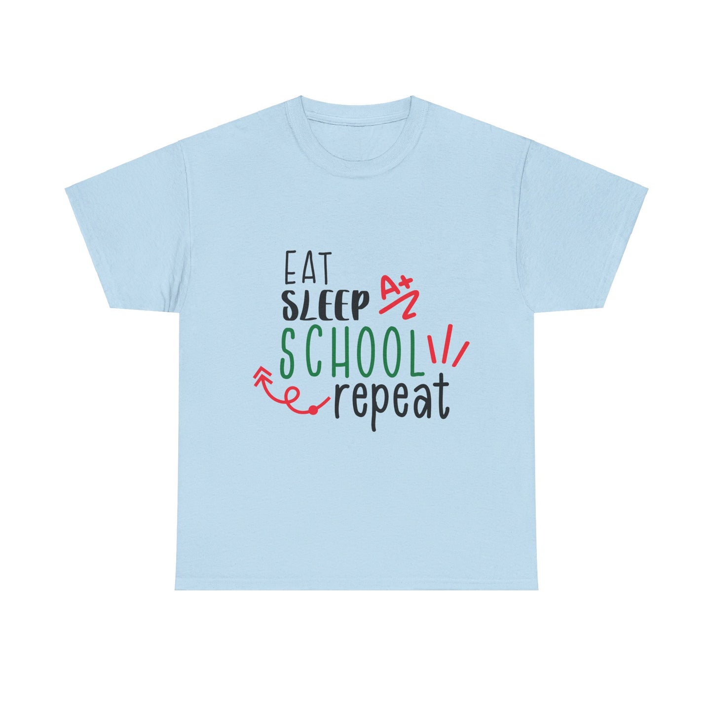 Eat Sleep School Repeat T-Shirt