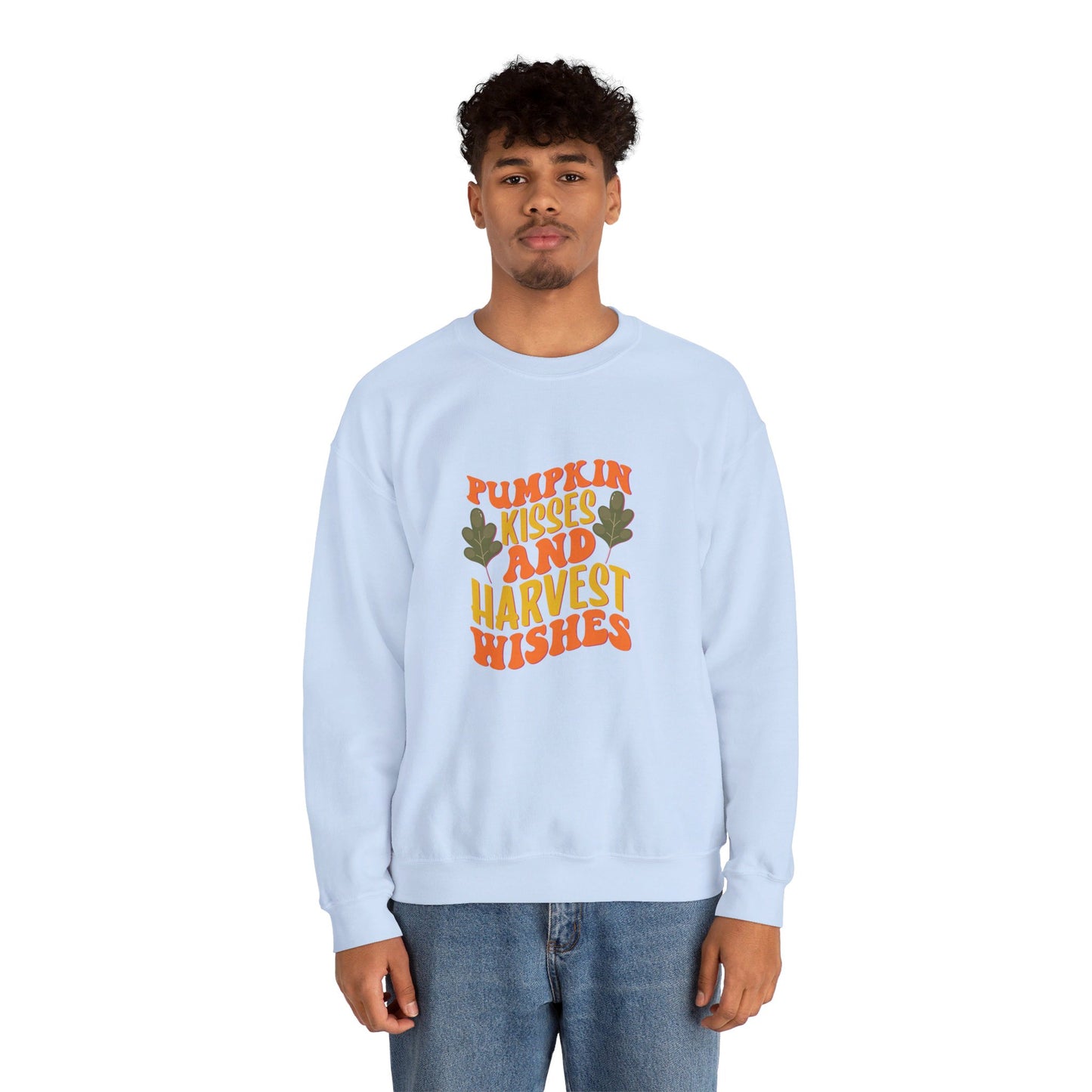 Pumpkin Kisses And Harvest Wishes - Sweatshirt