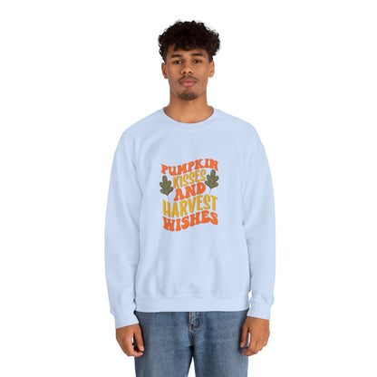 Pumpkin Kisses And Harvest Wishes - Sweatshirt