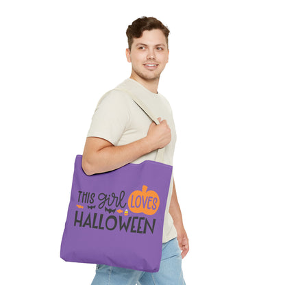 This Girl Loves Halloween - Tote Bag