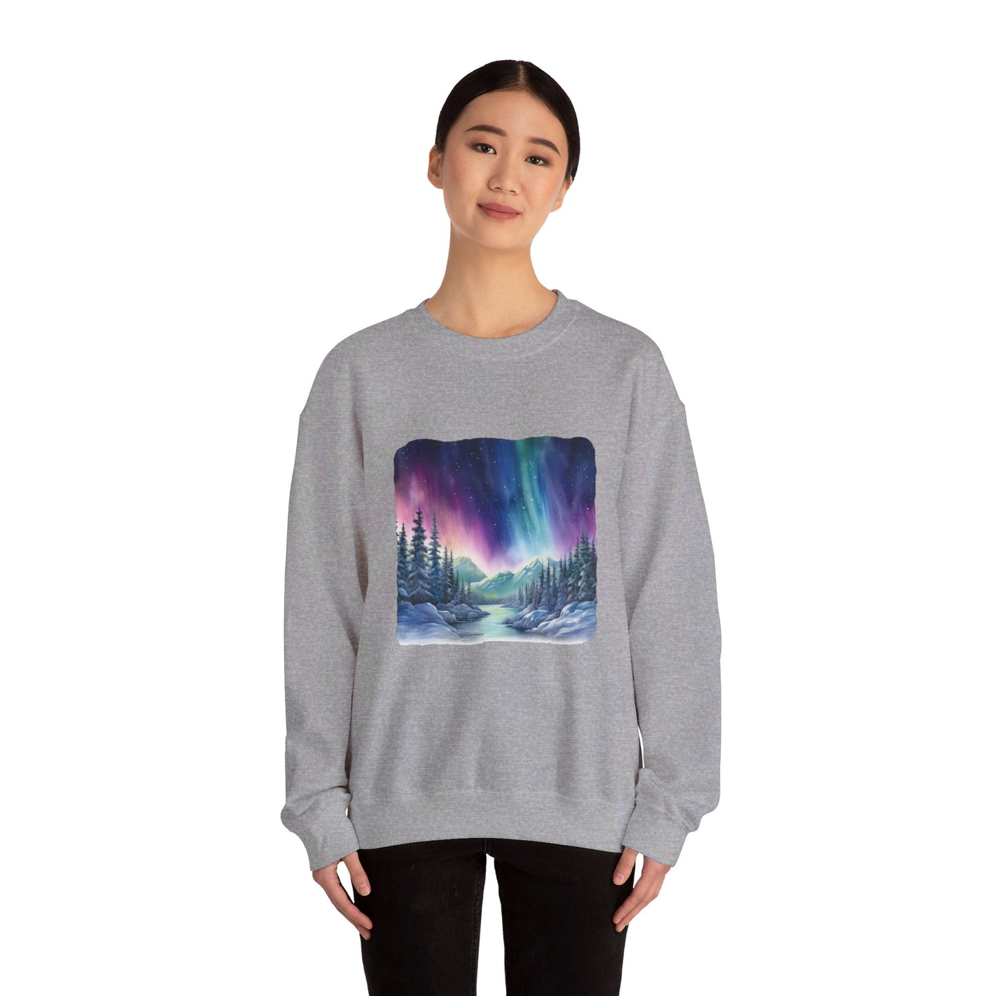 Northern Lights - Crewneck Sweatshirt