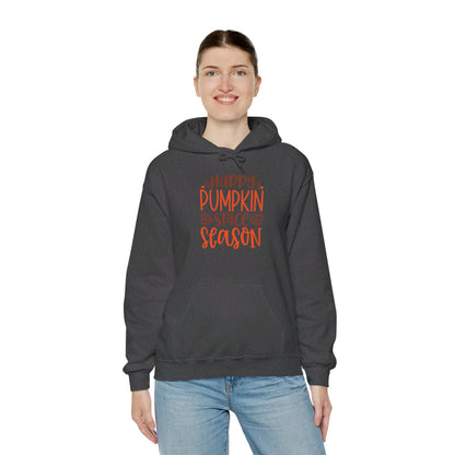 Happy Pumpkin, Spice Season - Hooded Sweatshirt