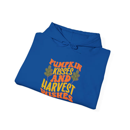 Kisses of Pumpkin, Wishes for Harvest - Hooded Sweatshirt