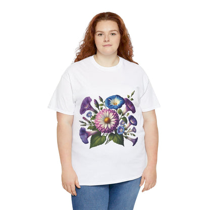 September Flowers - Birth Month - T-Shirt