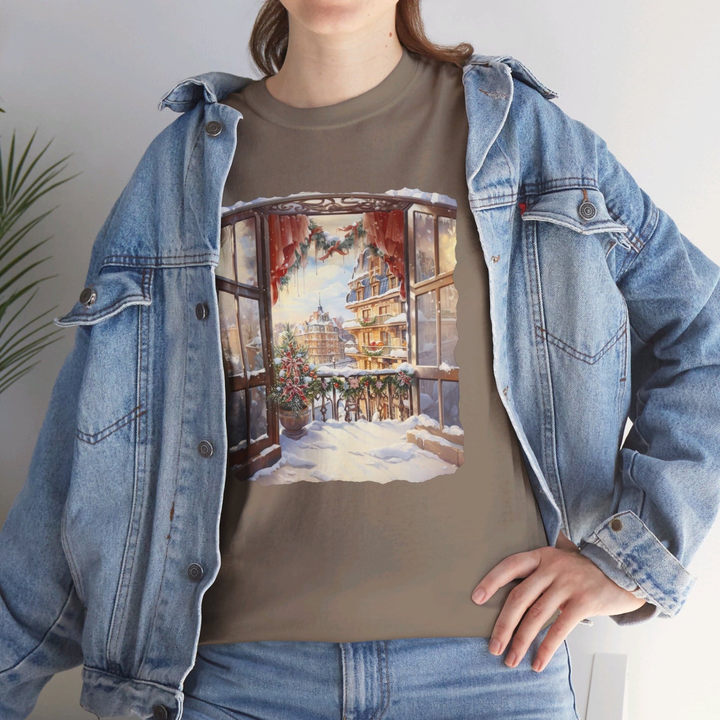 Christmas City To The Window  - T-Shirt