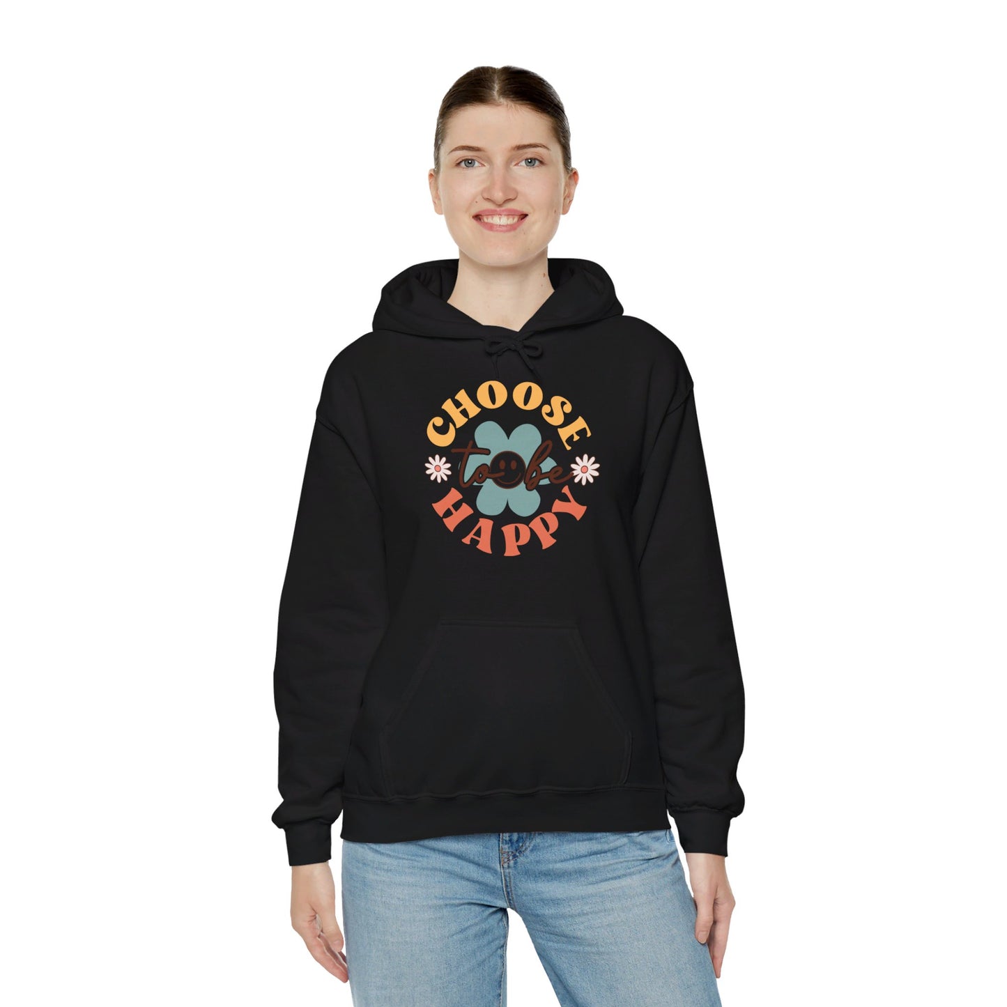 Retro Positive Quotes 20 - Hooded Sweatshirt