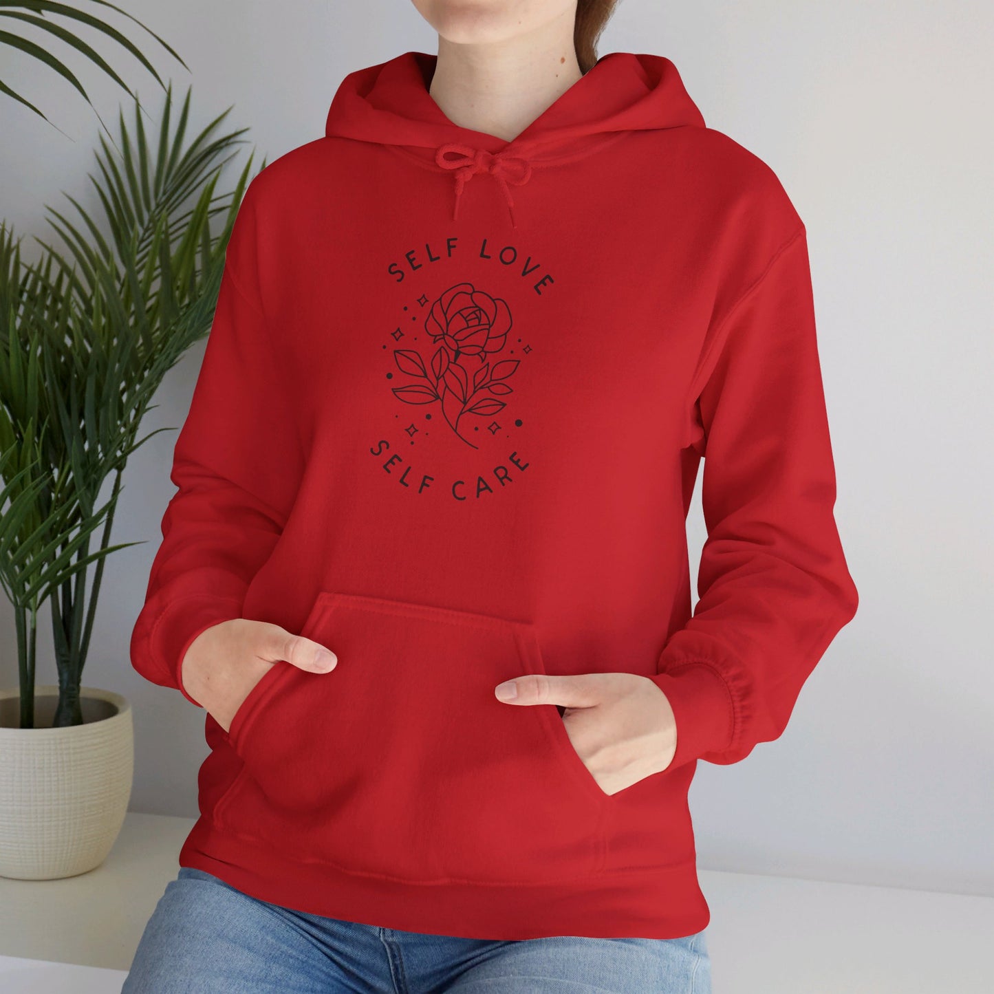 Self Love, Self Care - Hooded Sweatshirt