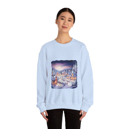 Snowy Christmas Village 3 - Sweatshirt