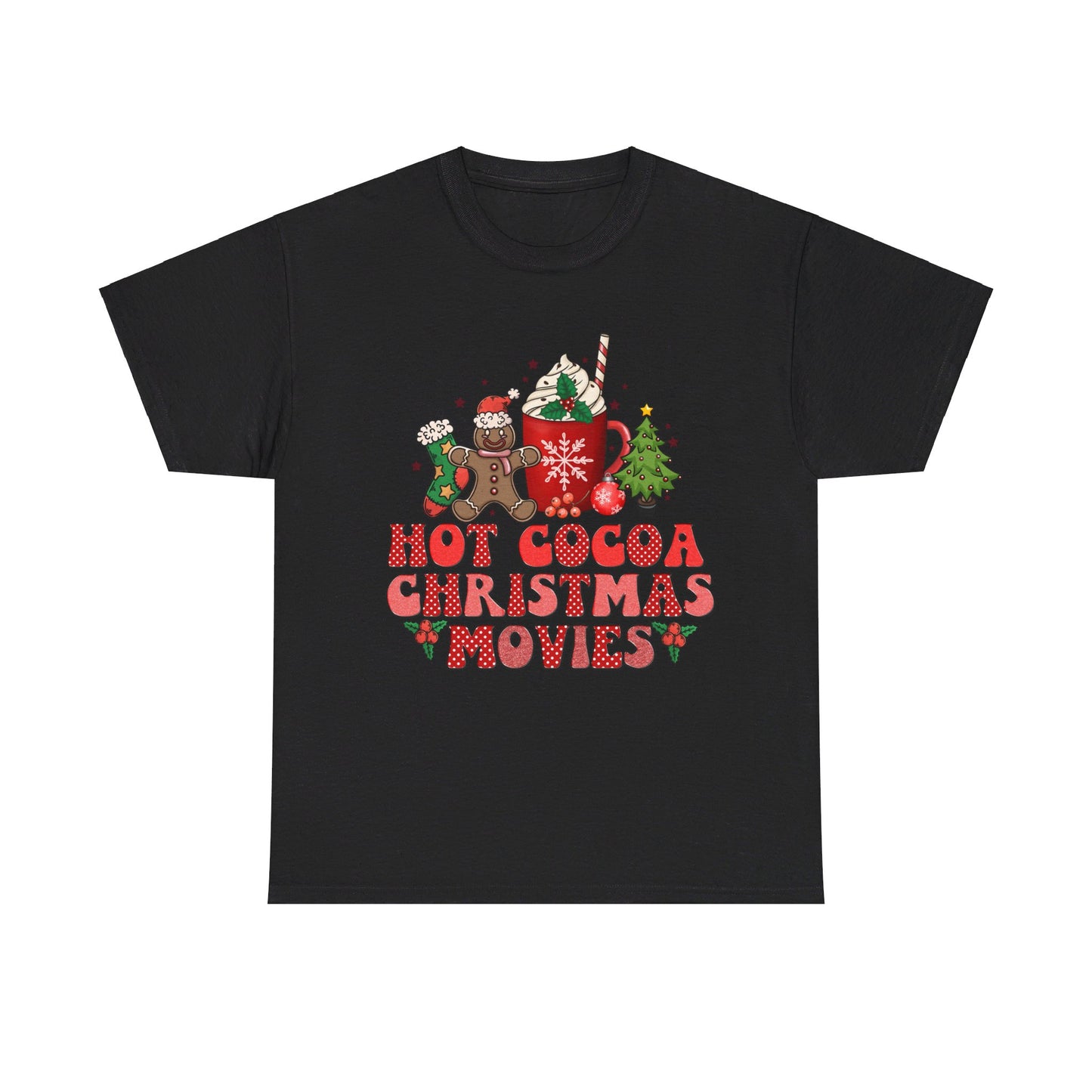 Hot Cocoa Christmas Movies T-Shirt