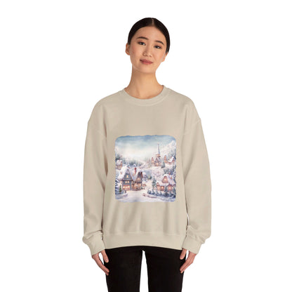 Snowy Christmas Village - Sweatshirt