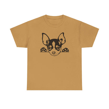 Peeking Chihuahua, Pure Cuteness - T-Shirt