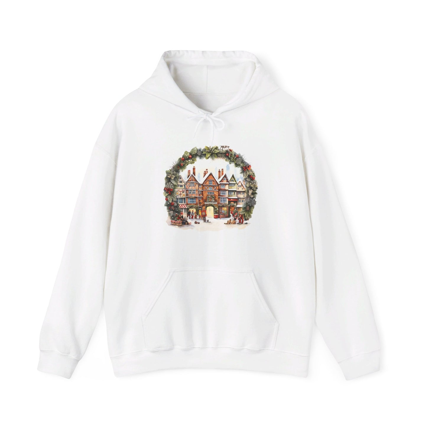 Daytime Village Magic- Hooded Sweatshirt