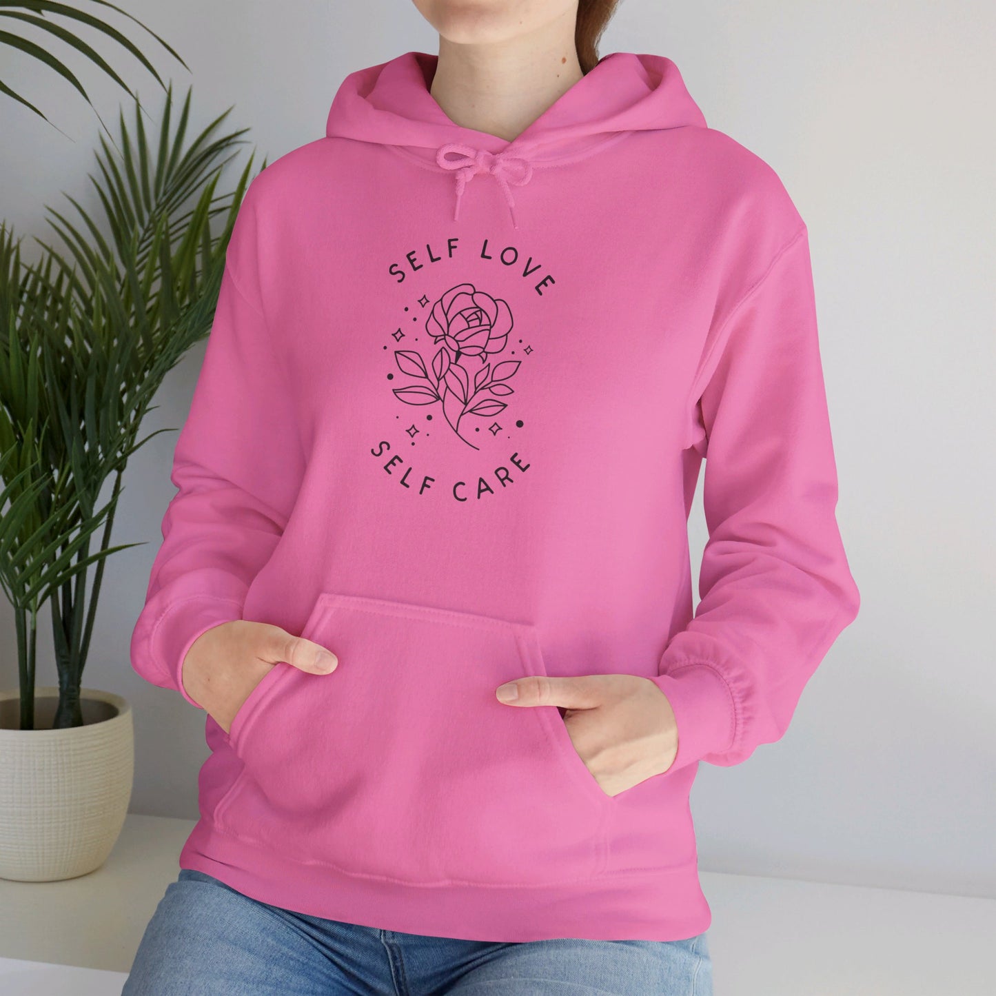 Self Love, Self Care - Hooded Sweatshirt