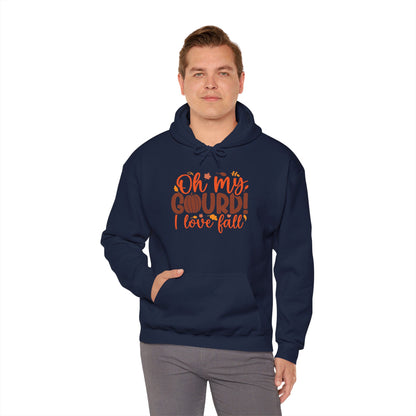 Oh My Gourd, Fall Is Here - Hooded Sweatshirt