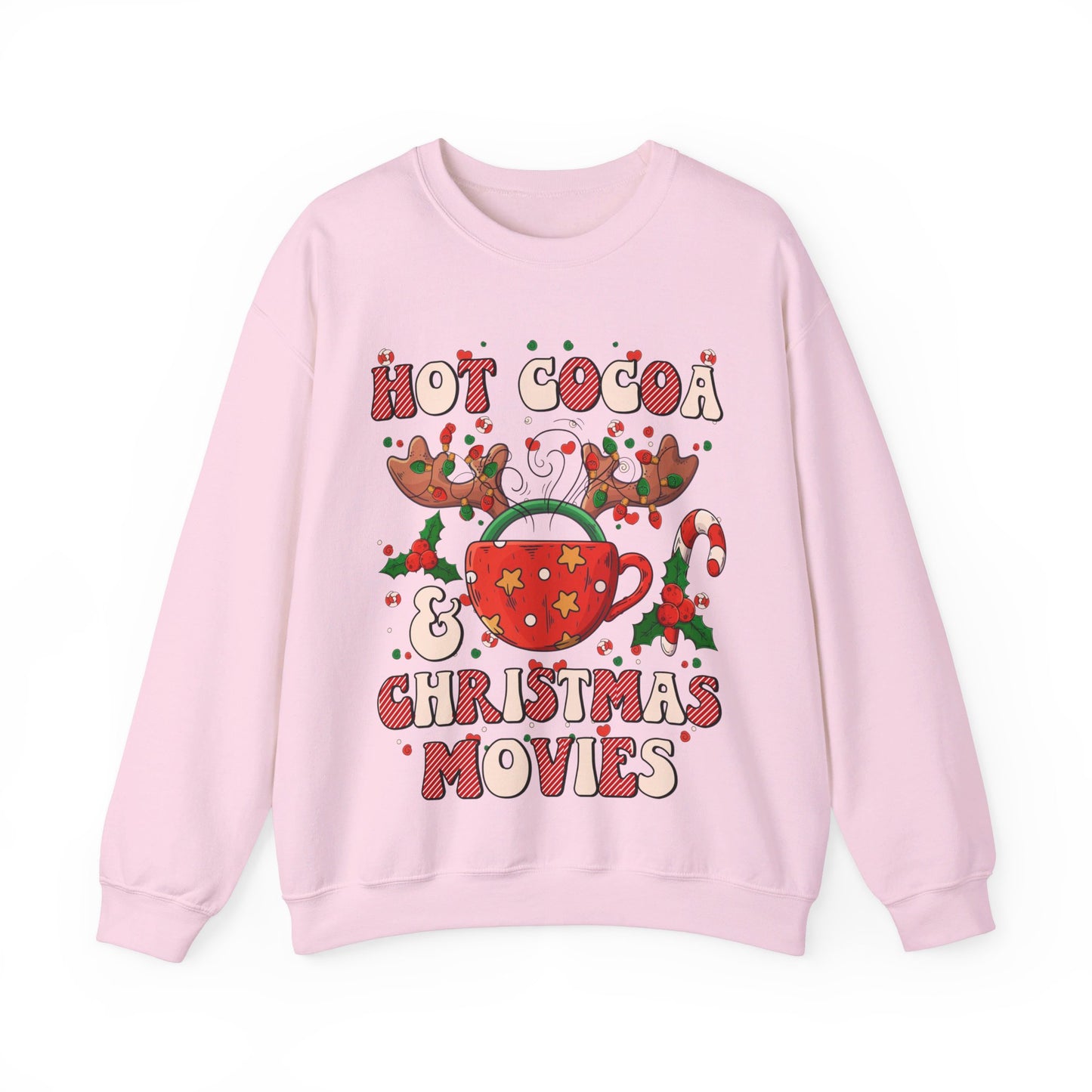 Hot Cocoa Christmas Movies - Crewneck Sweatshirt