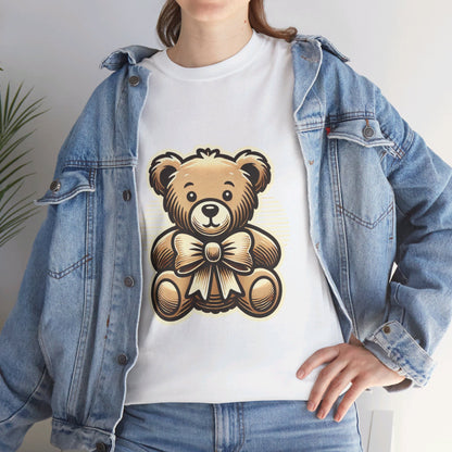 Teddy Bear with a bow - T-Shirt