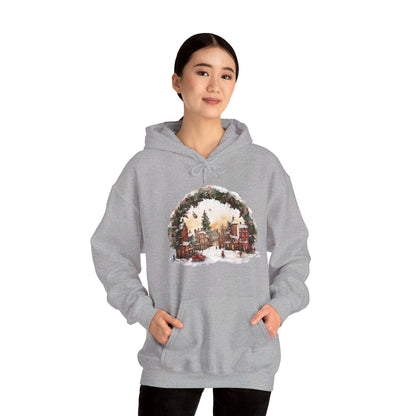 Christmas Village Charm - Hooded Sweatshirt