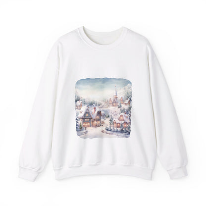 Snowy Christmas Village - Sweatshirt