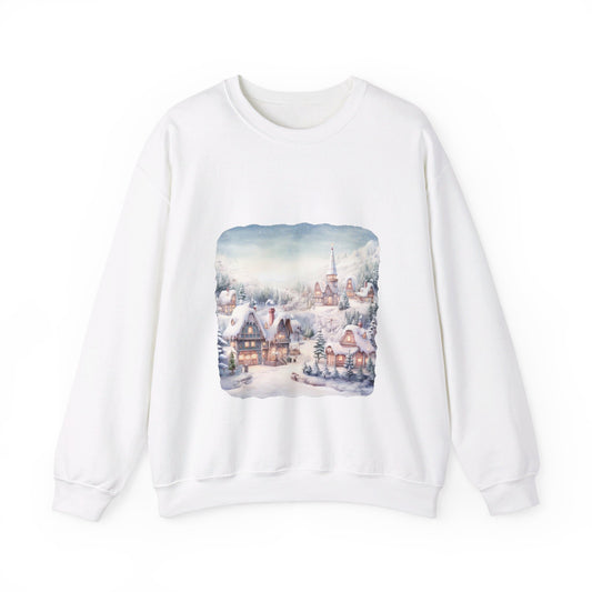 Snowy Christmas Village - Sweatshirt