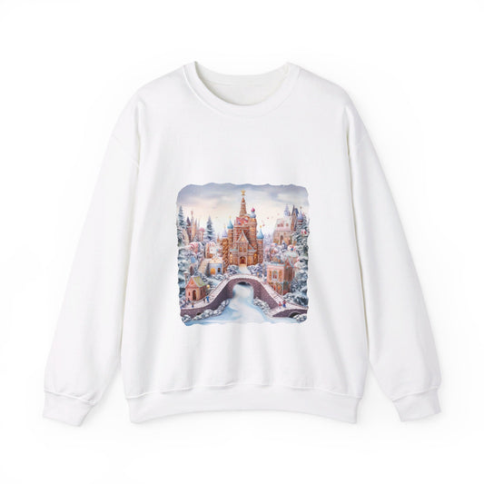 Snowy Christmas Village 10 - Sweatshirt