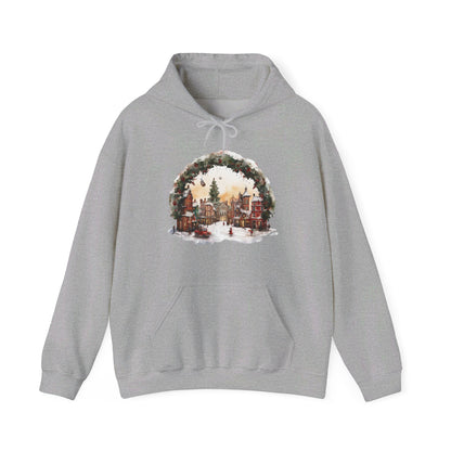 Christmas Village Charm - Hooded Sweatshirt