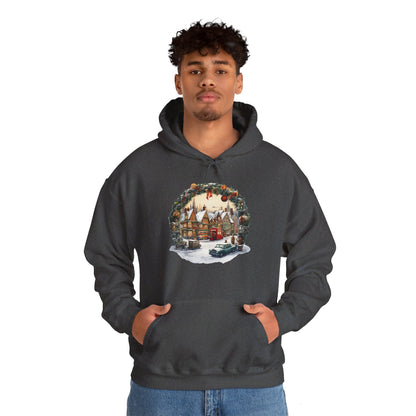 Village Holiday Spirit - Hooded Sweatshirt