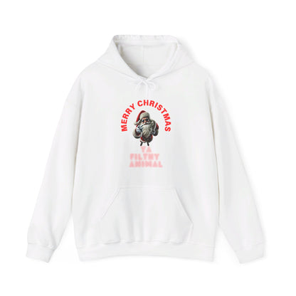 Merry Christmas - Ya Filthy Animal Unisex Heavy Blend™ Hooded Sweatshirt