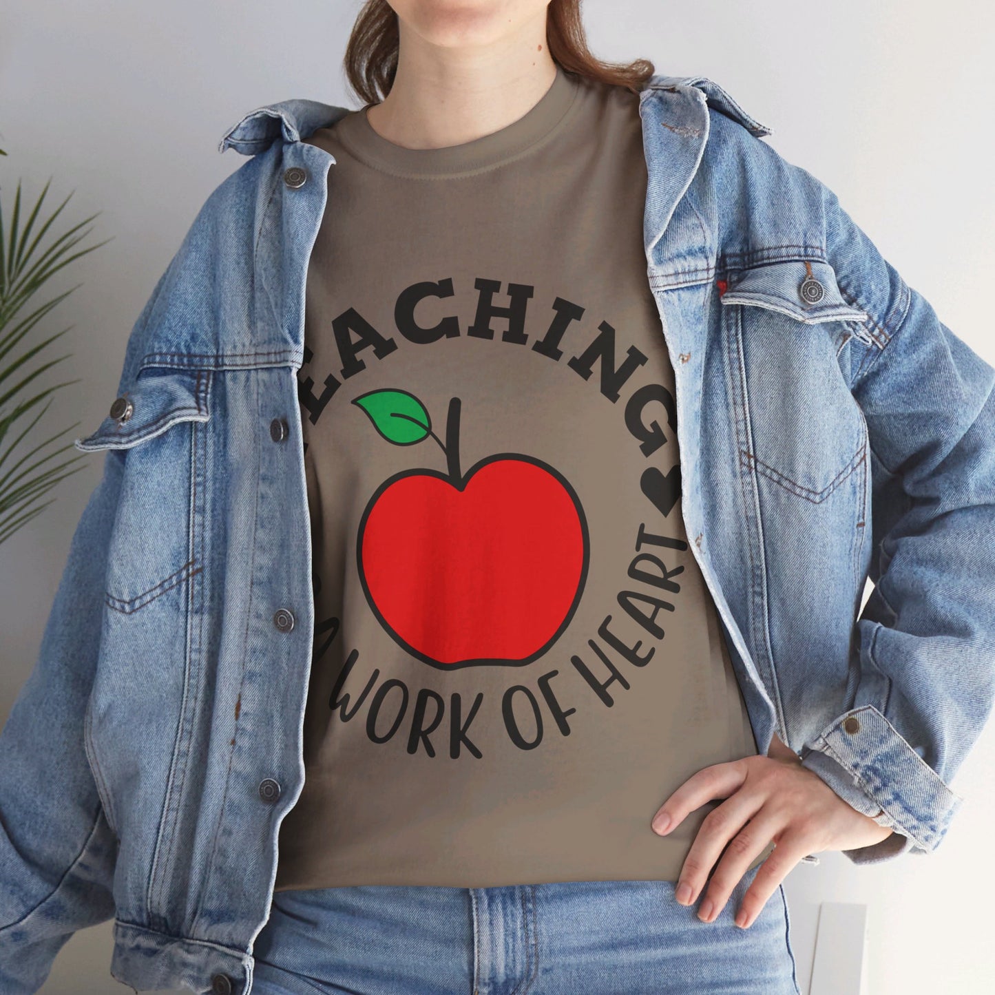 Teaching is a work of heart - T-Shirt