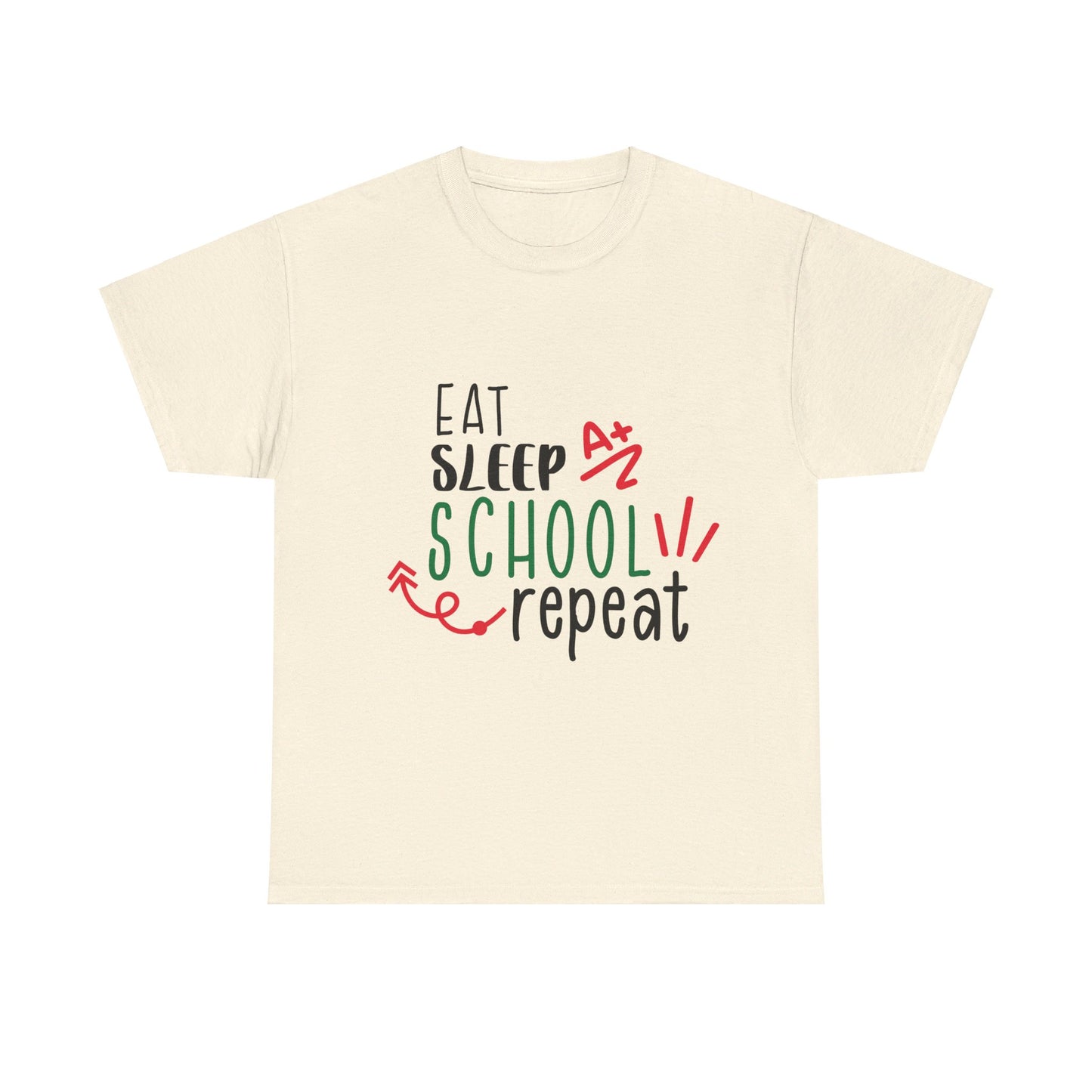 Eat Sleep School Repeat T-Shirt