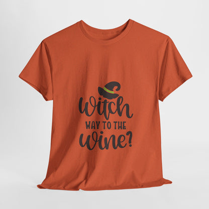 Witch way to the wine-T-Shirt