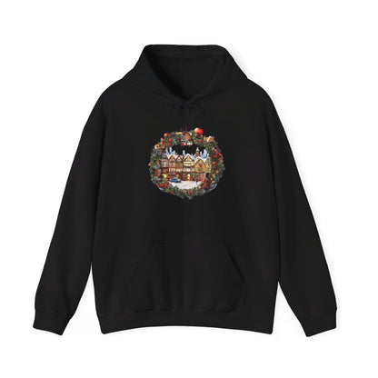 Holiday Village Magic - Hooded Sweatshirt