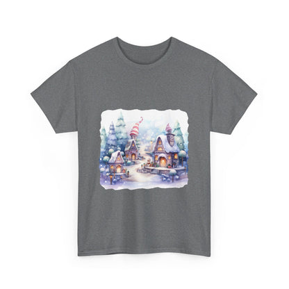 Snowy Christmas Village 4 - T-Shirt