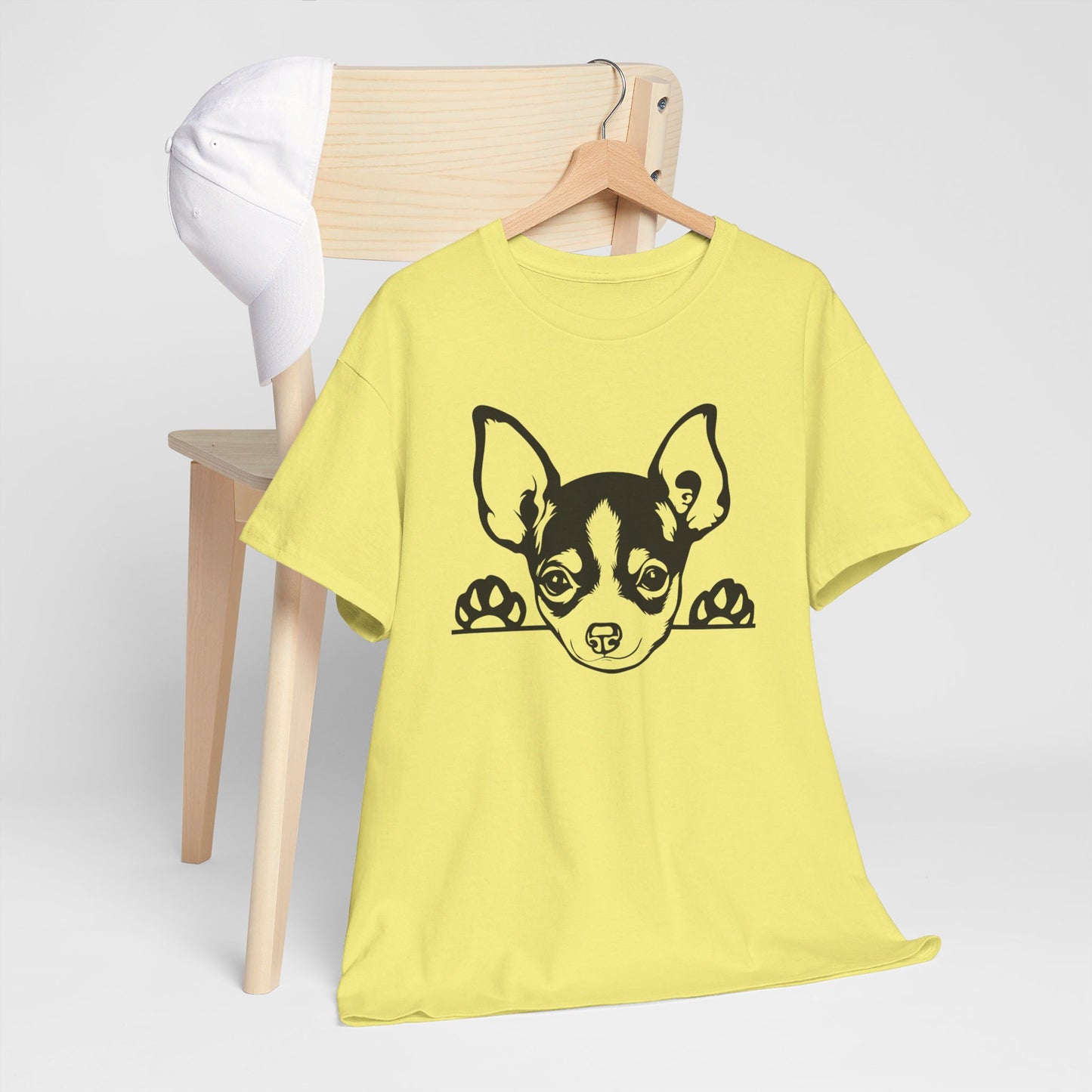 Peeking Chihuahua, Pure Cuteness - T-Shirt