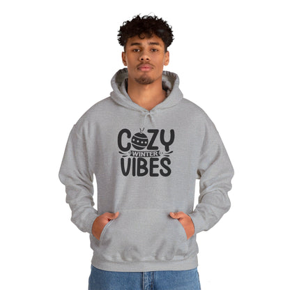 Cozy Up with Winter Vibes - Hooded Sweatshirt